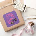 Batwheels™ Bibi The Batgirl Cycle Square Sticker