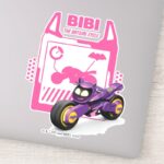 Batwheels™ Bibi The Batgirl Cycle Sticker