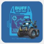 Batwheels™ Buff The Bat Truck Square Sticker