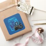 Batwheels™ Buff The Bat Truck Square Sticker