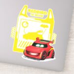 Batwheels™ Redbird The Racecar Sticker
