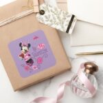 Be My Valentine Square Sticker