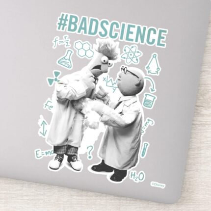 Beaker Bunsen BadScience Sticker