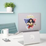 Believe In Wonder Wonder Woman Lasso Comic Logo Sticker