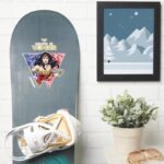 Believe In Wonder Wonder Woman Lasso Comic Logo Sticker