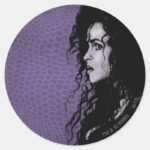 Bellatrix Lestrange 5 Classic Round Sticker