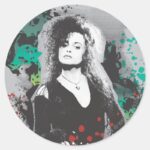Bellatrix Lestrange Graphic Logo Classic Round Sticker