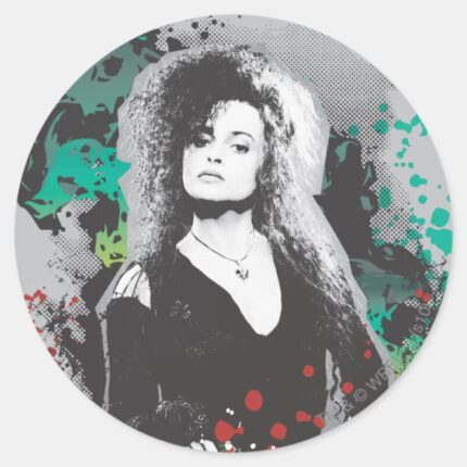 Bellatrix Lestrange Graphic Logo Classic Round Sticker