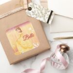 Belle Princess Square Sticker