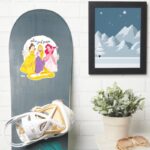 Belle Rapnuzel Ariel Extra Girl Power Sticker