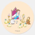 Belle Friends Classic Round Sticker