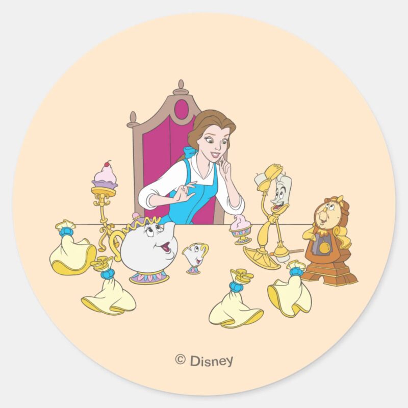 Belle Friends Classic Round Sticker Belle Friends Classic Round Sticker