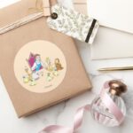 Belle Friends Classic Round Sticker