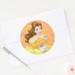 Belle Besties Chill Together Classic Round Sticker