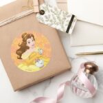 Belle Besties Chill Together Classic Round Sticker