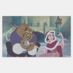 Belle Dare To Dream Rectangular Sticker