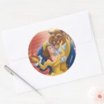 Belle Fearless Classic Round Sticker