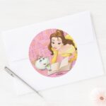 Belle Loyalty Is Royalty Classic Round Sticker
