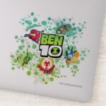 Ben 10 Alien Forms Bubble Graphic Sticker