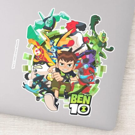 Ben 10 Alien Rush Graphic Sticker