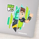 Ben 10 Diamondhead DNA Transformation Sticker
