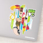 Ben 10 Heatblast DNA Transformation Sticker