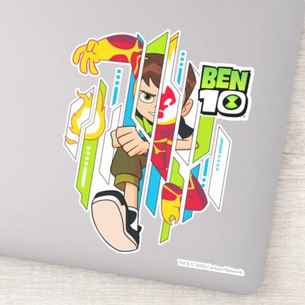 Ben 10 Heatblast DNA Transformation Sticker