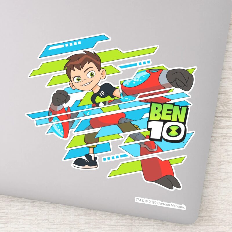 Ben 10 Overflow DNA Transformation Sticker Ben 10 Overflow DNA Transformation Sticker