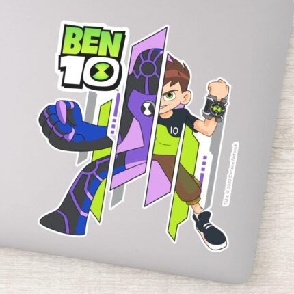 Ben 10 Upgrade DNA Transformation Sticker