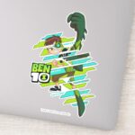 Ben 10 Wildvine DNA Transformation Sticker