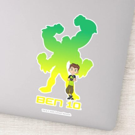 Ben 10 Four Arms Shadow Sticker
