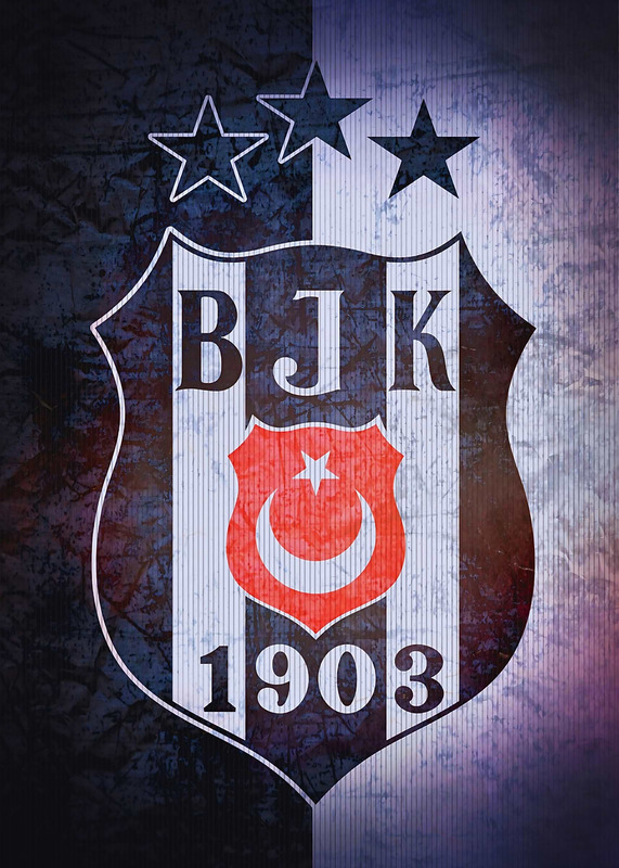 Besiktas JK Football Poster