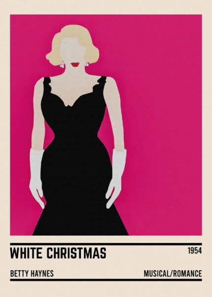 Betty Haynes Minimalist Poster