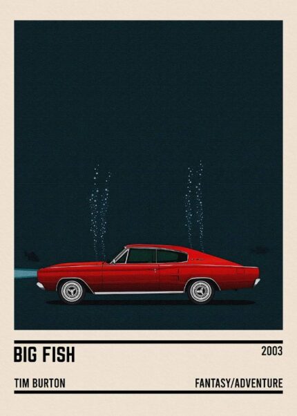 Big Fish Car Movie Poster