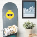 Big Bird Smiling Face With Sunglasses Sticker
