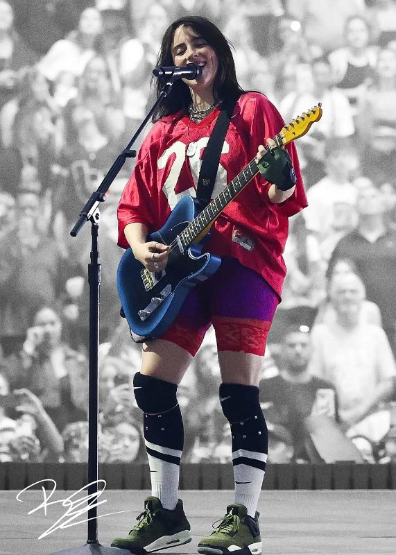 Billie Eilish Music Poster