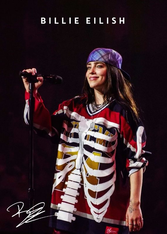 Billie Eilish Music Poster