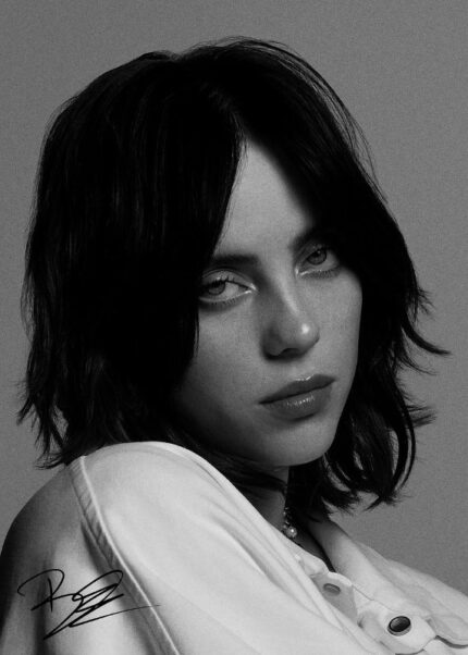 Billie Eilish Music Poster