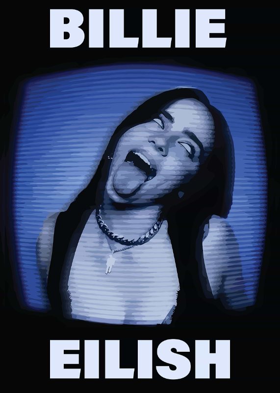 Billie Eilish Music Poster