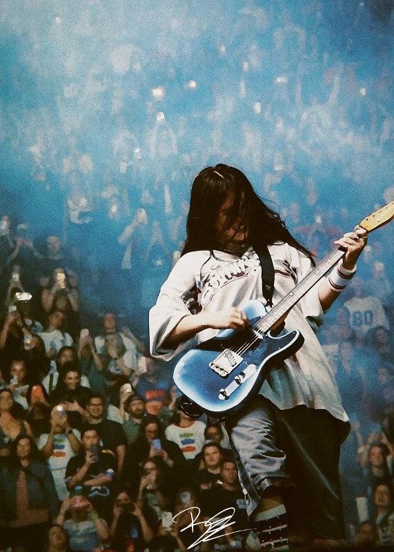 Billie Eilish Music Poster