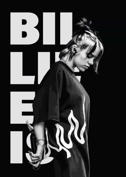 Billie Eilish Music Poster