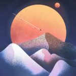 Blue Planet Dunes Poster