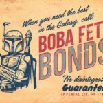 Boba Fett Bonds Starwars Poster