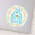 Bohemian Cookie Monster Sticker