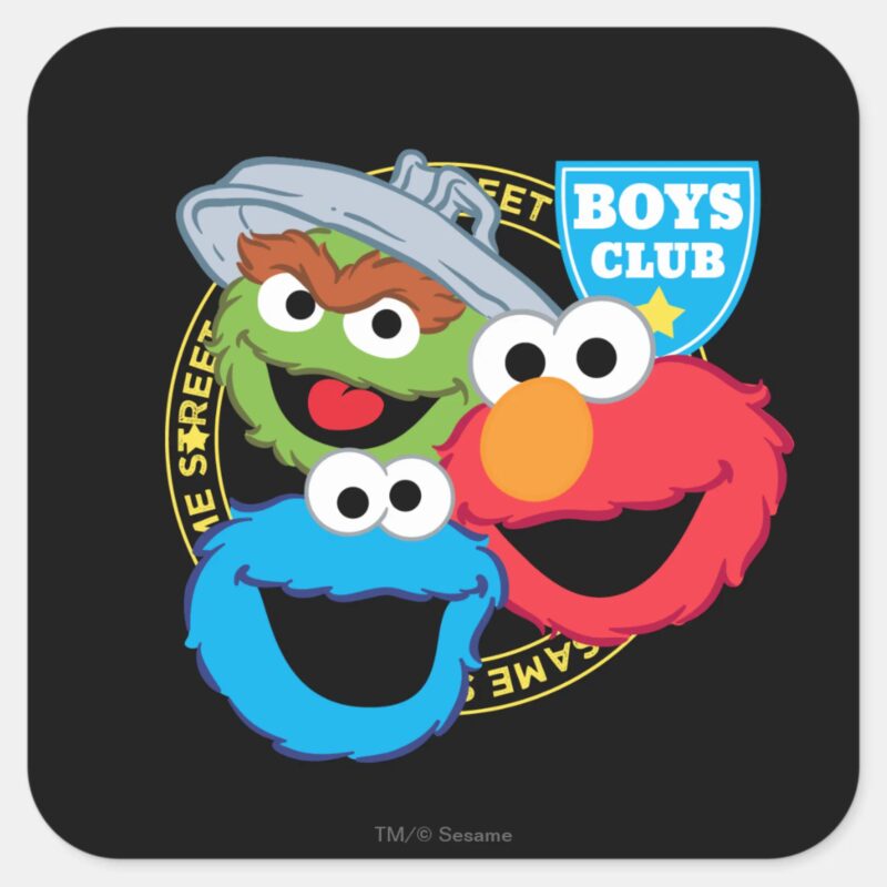 Boys Club Monsters Square Sticker Boys Club Monsters Square Sticker