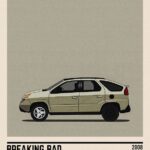 Breaking Bad Car Tv Series Poster