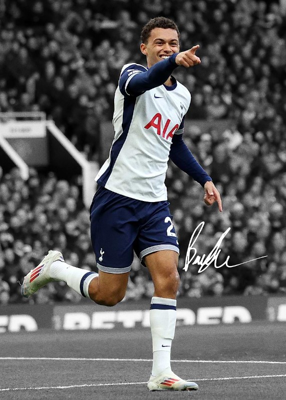 Brennan Johnson Soccer Poster