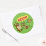 Bright Idea Classic Round Sticker
