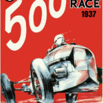 Brooklands 500 Miles Race Poster