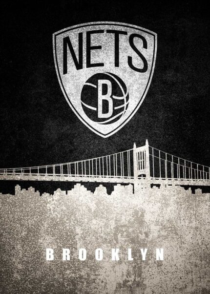 Brooklyn City Skyline Poster